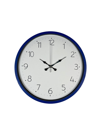 36 Cm Lacivert Dekoratif Duvar Saati
