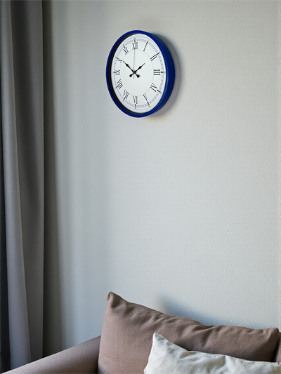 36 Cm Lacivert Roma Rakamlı Duvar Saati