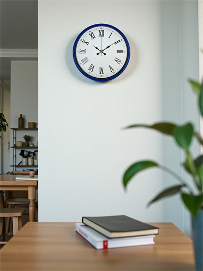 36 Cm Lacivert Roma Rakamlı Duvar Saati