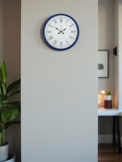 36 Cm Lacivert Roma Rakamlı Duvar Saati