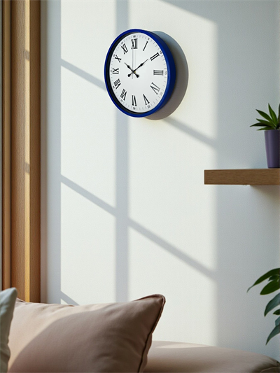 36 Cm Lacivert Roma Rakamlı Duvar Saati