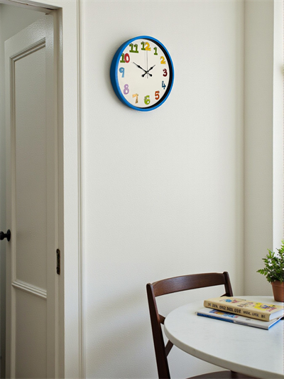 36 Cm Mavi Çocuk Odası Duvar Saati