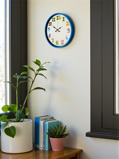36 Cm Mavi Çocuk Odası Duvar Saati