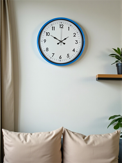 36 Cm Mavi Dekoratif Duvar Saati