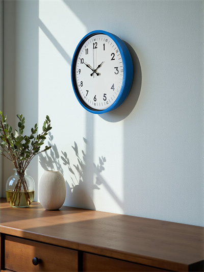 36 Cm Mavi Dekoratif Duvar Saati