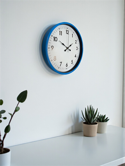 36 Cm Mavi Dekoratif Duvar Saati