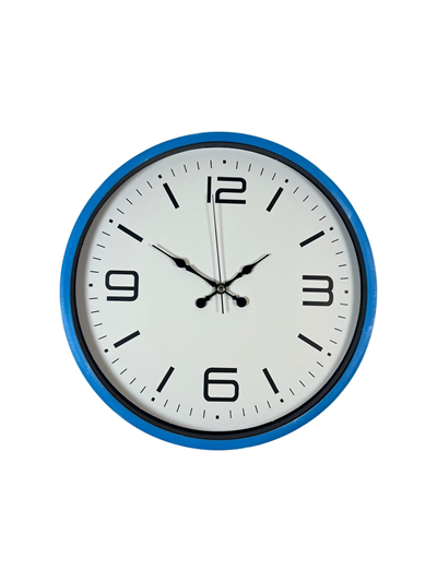 36 Cm Mavi Dekoratif Duvar Saati