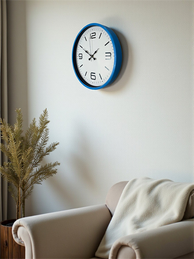 36 Cm Mavi Dekoratif Duvar Saati