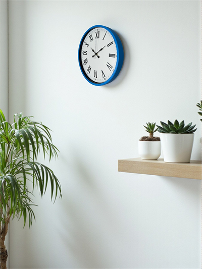 36 Cm Mavi Roma Rakamlı Duvar Saati