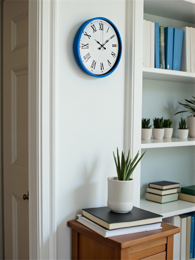 36 Cm Mavi Roma Rakamlı Duvar Saati