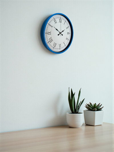 36 Cm Mavi Roma Rakamlı Duvar Saati