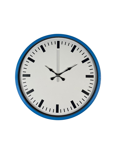 36 Cm Mavi Zarif Duvar Saati