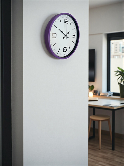 36 Cm Mor Dekoratif Duvar Saati