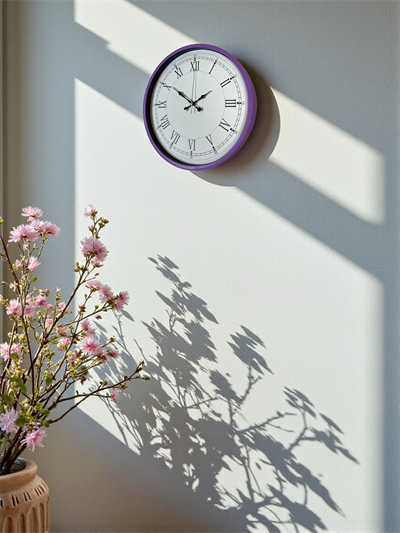 36 Cm Mor Roma Rakamlı Duvar Saati