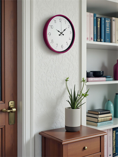 36 Cm Pembe Standart Duvar Saati