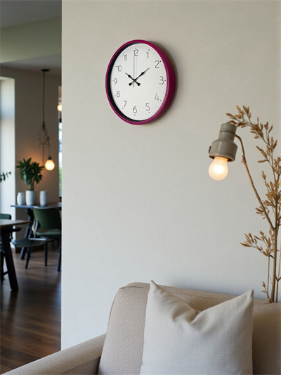 36 Cm Pembe Standart Duvar Saati