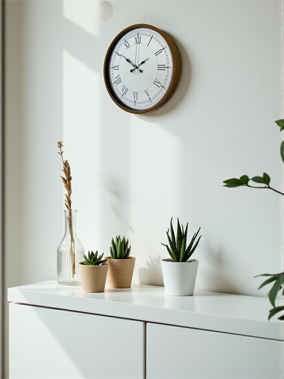 36 Cm Roma Rakamlı Kahverengi Dekoratif Duvar Saati