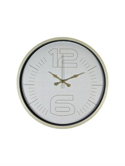 36 Cm Sade Dekoratif Duvar Saati