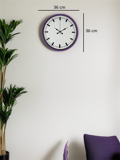 36 Cm Sade Standart Duvar Saati