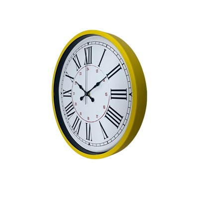 36 Cm Sarı Standart Duvar Saati