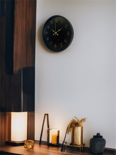 36 Cm Siyah Asil Duvar Saati