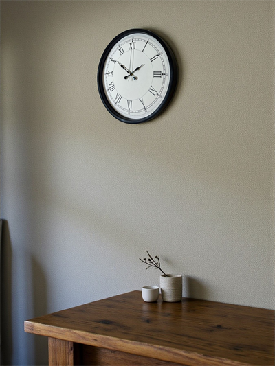 36 Cm Siyah Asil Roma Rakamlı Duvar Saati