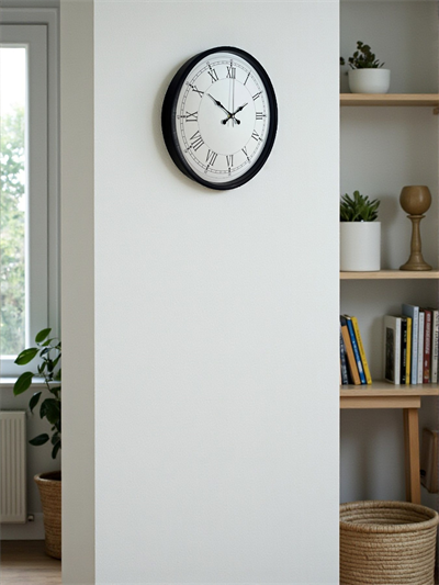 36 Cm Siyah Asil Roma Rakamlı Duvar Saati