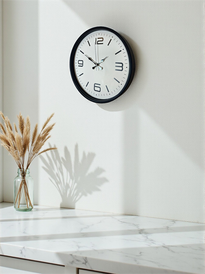 36 Cm Siyah Dekoratif Duvar Saati