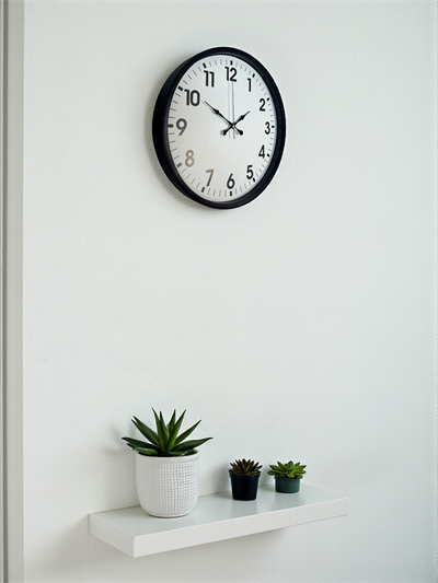 36 Cm Siyah Duvar Saati