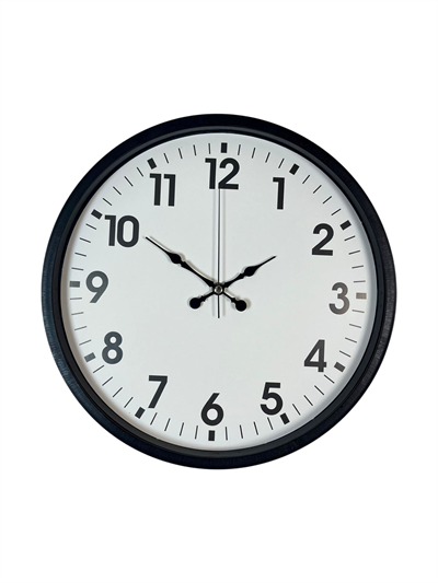 36 Cm Siyah Duvar Saati