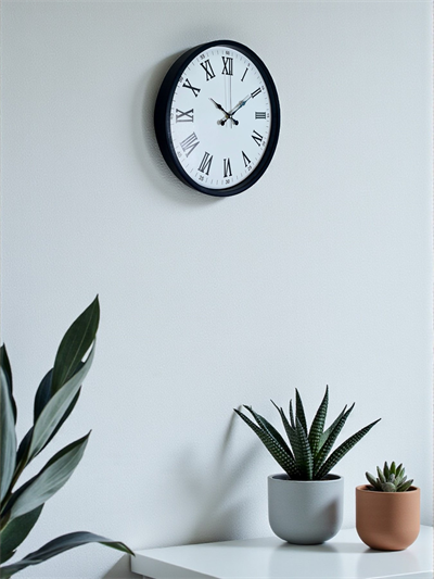 36 Cm Siyah Roma Rakamlı Duvar Saati