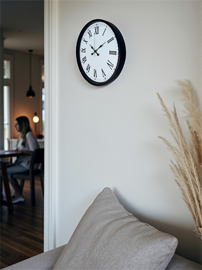 36 Cm Siyah Roma Rakamlı Duvar Saati