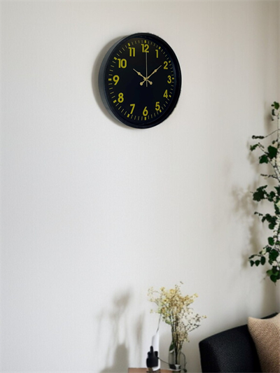 36 Cm Siyah Standart Duvar Saati