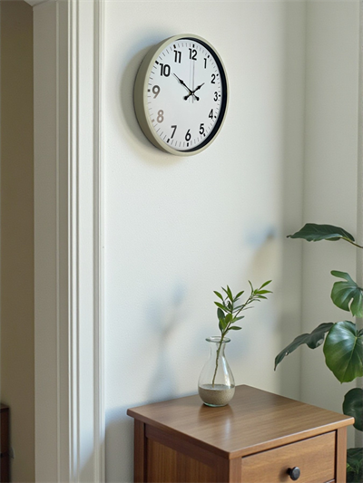 36 Cm Standart Krem Duvar Saati