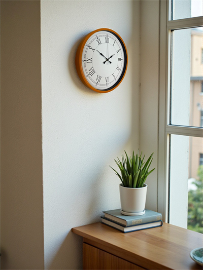 36 Cm Standart Turuncu Duvar Saati