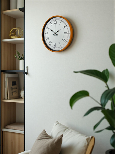 36 Cm Standart Turuncu Duvar Saati