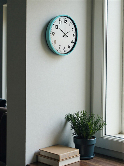 36 Cm Turkuaz Dekoratif Duvar Saati