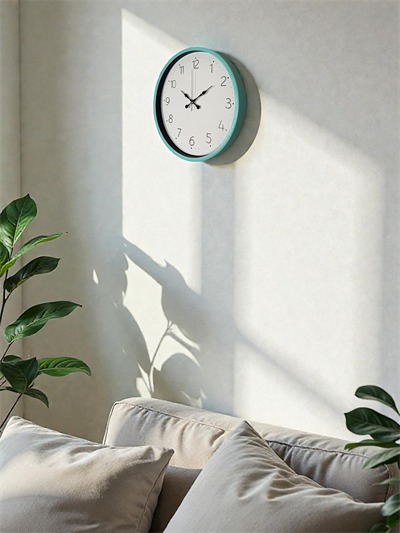 36 Cm Turkuaz Standart Duvar Saati