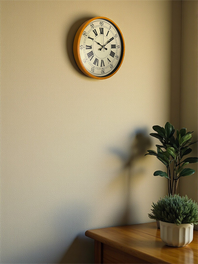 36 Cm Turuncu Nostalji Duvar Saati