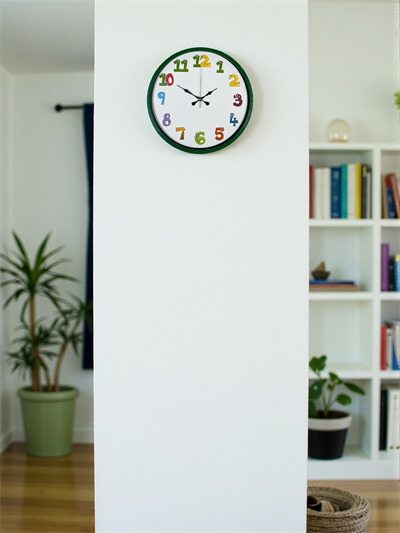 36 Cm Yeşil Çocuk Odası Duvar Saati