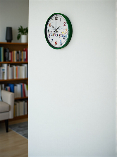 36 Cm Yeşil Çocuk Odası Duvar Saati