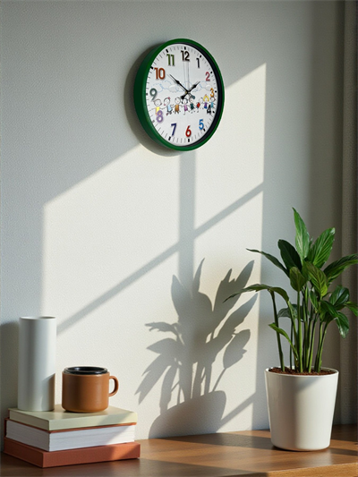 36 Cm Yeşil Çocuk Odası Duvar Saati