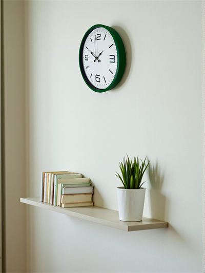 36 Cm Yeşil Modern Dekoratif Duvar Saati