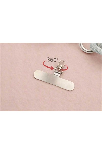 360 DERECE DÖNEBİLEN METAL TELEFON ASKI APARATI