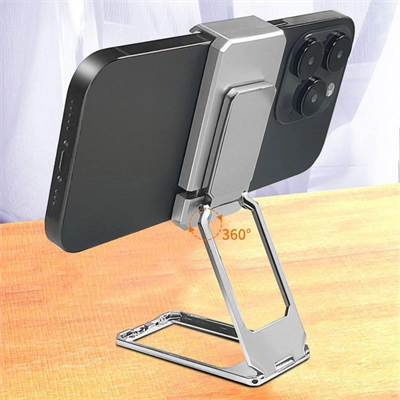 360 Derece Dönen Tüm Telefon Tipleri İle Uyumlu Metal Telefon Standı Braket Bx40
