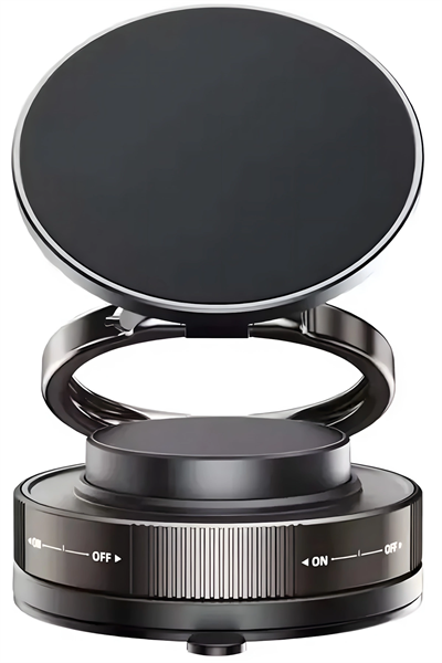 360 Dönebilen Araç İçi Telefon Tutucu Vakumlu Magsafe Destekli Masa Üstü Duvar Halka Telefon Tutucu