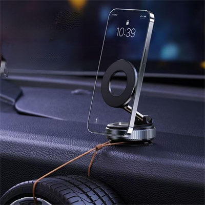 360° Döner Başlıklı Vakumlu Emişli Manyetik Telefon Tutucu – Güçlü Mıknatıslı, İz Bırakmaz