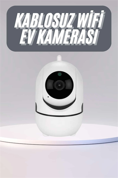 360° Full HD Akıllı Kamera Hareket Sensörlü Wifi Kamera Çocuk Güvenlik Kamerası