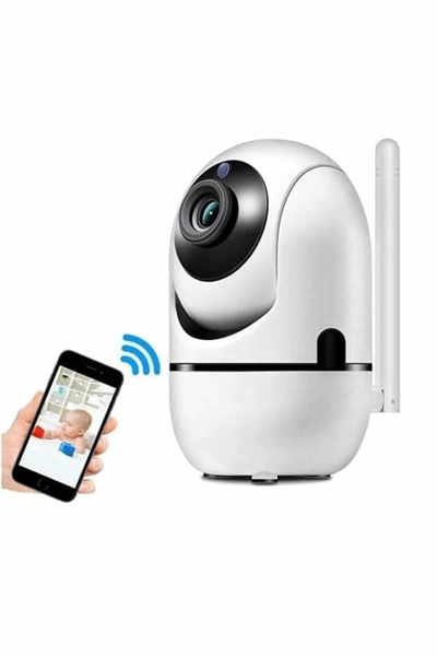360° Full HD Akıllı Kamera Hareket Sensörlü Wifi Kamera Çocuk Güvenlik Kamerası