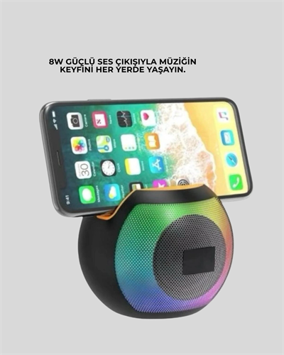360° Stereo Surround Sesli Taşınabilir Hoparlör